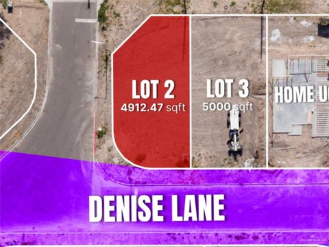 Vacant Land For Sale - LOT 2 Denise Lane<br/> Roma, TX 78584