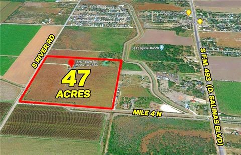 Vacant Land For Sale - 3525 S River Road<br/> Donna, TX 78537