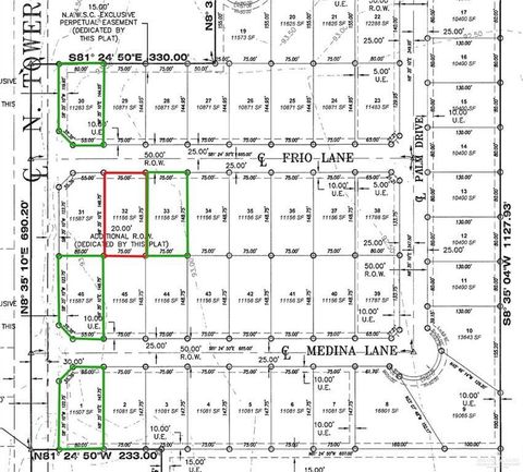 Vacant Land For Sale - 031 Frio Lane<br/> Alamo, TX 78516