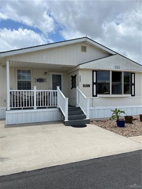 Mobile Home For Sale - 3040 Boca Chica Drive<br/> Weslaco, TX 78596