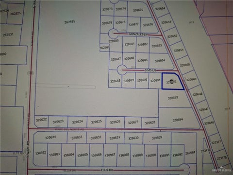 Vacant Land For Sale - 3701 Sims Lane<br/> McAllen, TX 78504