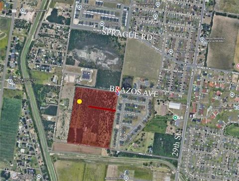 Vacant Land For Sale - 11001 N 34th Street<br/> McAllen, TX 78504