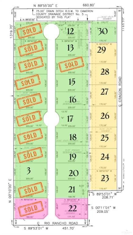 Vacant Land For Sale - Avery Street<br/> Combes, TX 78552