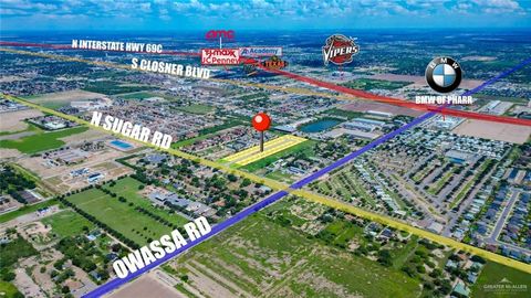 Vacant Land For Sale - LOT 2 W Viya Street<br/> Hidalgo County, Edinburg, TX 78539