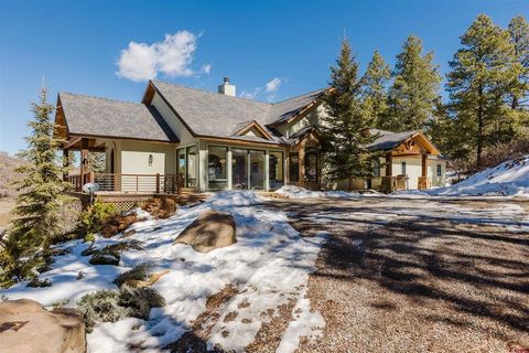 Photo of 1149 Cattle Trail Place, Pagosa Springs, CO 81147 (MLS # 832041)