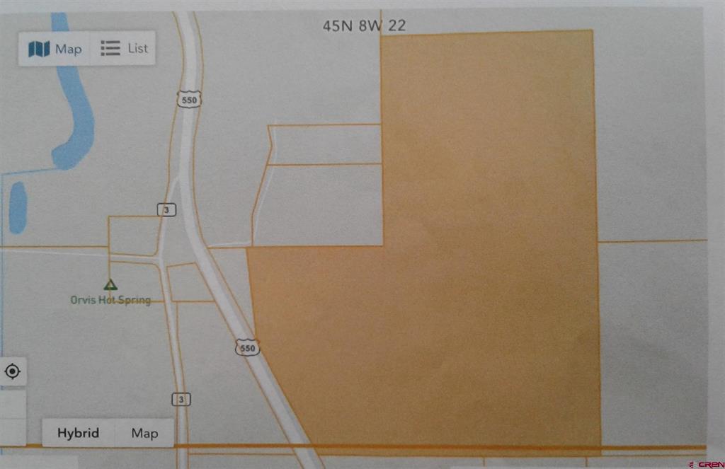 TBD Highway 550
