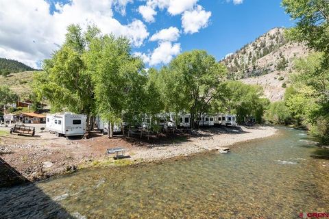 111 S Gunnison Avenue 3 separate tracts sold as 1; 2 RV Parks+cabin/lots Lake City CO 81235