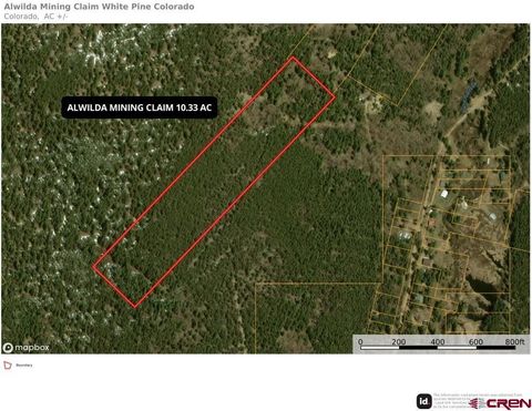 Photo of Alwilda Lode County Road 888, White Pine, CO 81428 (MLS # 836821)
