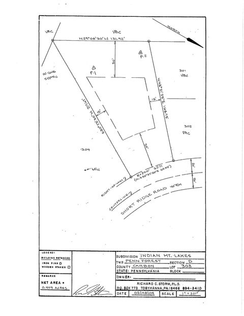 Vacant Land For Sale - 303 Shortridge Road<br/> Albrightsville, PA 18210