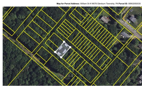 Vacant Land For Sale - W678 William Street<br/> Lackawanna County, Chinchilla, PA 18410