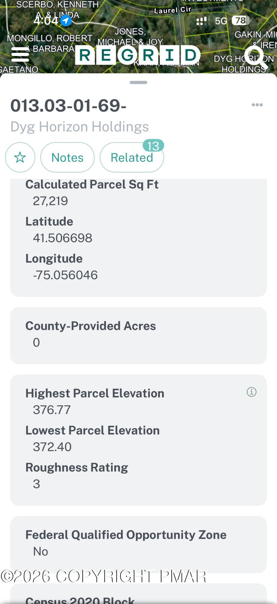 Oakridge Circle lot 37 sec 9