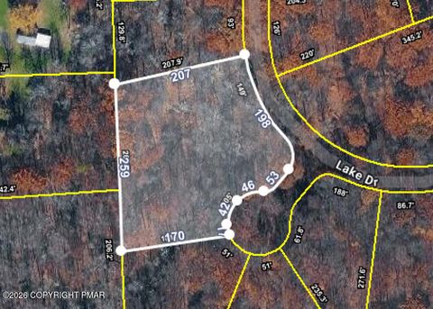 Vacant Land For Sale - 2238 Lake Drive<br/> Henryville, PA 18332