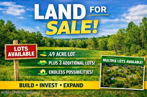 Vacant Land For Sale - Pleasant View Dr C Drive<br/> Monroe County, Kunkletown, PA 18058