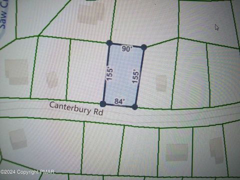 Vacant Land For Sale - LOT -990 Canterbury Road<br/> Bushkill, PA 18324