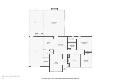 Tiny photo for 4507 Colonial Road, Martinez, GA 30907 (MLS # 546239)