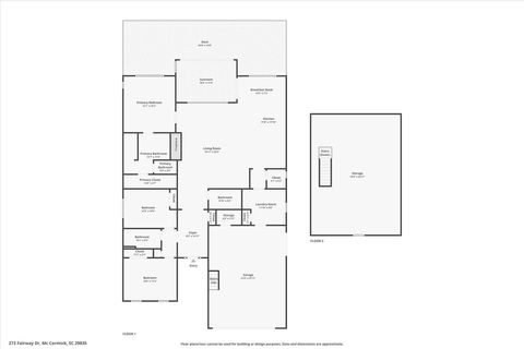 Tiny photo for 273 Fairway Drive, McCormick, SC 29835 (MLS # 550780)