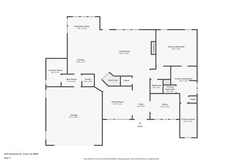 Tiny photo for 2975 Rosewood Drive, Evans, GA 30809 (MLS # 548510)