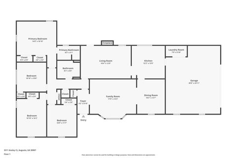 Tiny photo for 3311 Ansley Court, Augusta, GA 30907 (MLS # 546636)