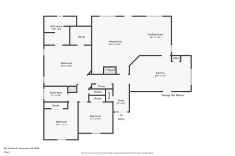 Tiny photo for 444 Madison Street, Grovetown, GA 30813 (MLS # 550915)