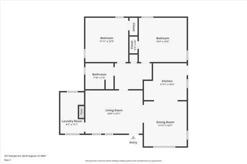 Tiny photo for 1617 Georgia Avenue, North Augusta, SC 29842 (MLS # 547717)