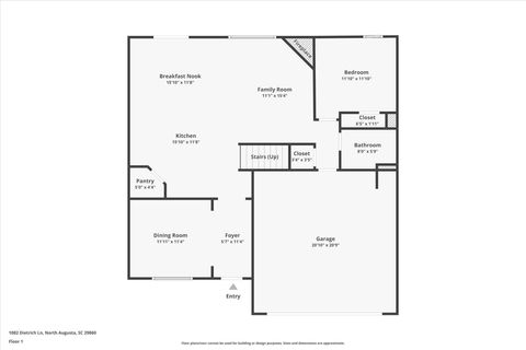 Tiny photo for 1082 Dietrich Lane, North Augusta, SC 29860 (MLS # 545536)