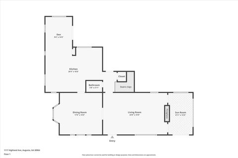 Tiny photo for 1117 Highland Avenue, Augusta, GA 30904 (MLS # 549736)