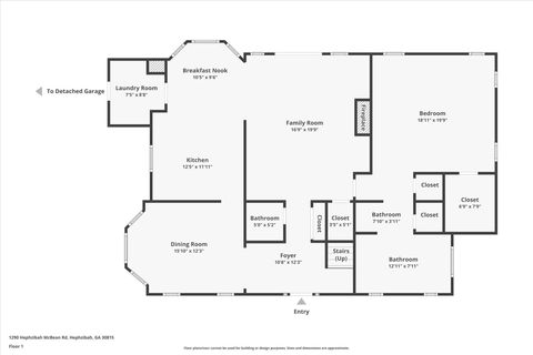 Tiny photo for 1290 Hephzibah-Mcbean Road, Hephzibah, GA 30815 (MLS # 548863)