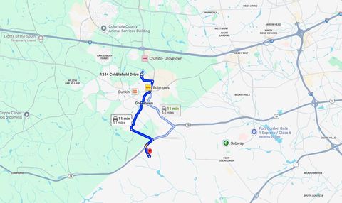 Tiny photo for 1244 Cobblefield Drive Drive, Grovetown, GA 30813 (MLS # 544206)