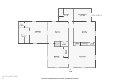 Tiny photo for 216 Circle Street, Edgefield, SC 29824 (MLS # 546684)