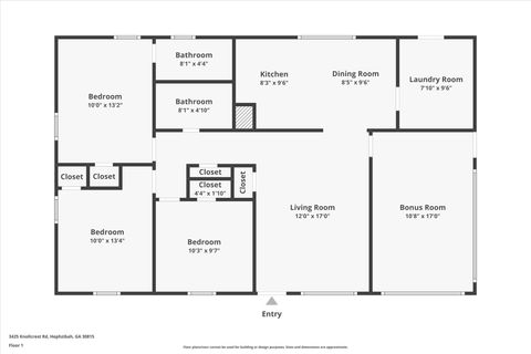 Tiny photo for 3425 Knollcrest Road, Hephzibah, GA 30815 (MLS # 550901)