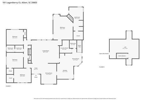 Tiny photo for 101 Loganberry Ct, Aiken, SC 29803 (MLS # 552817)