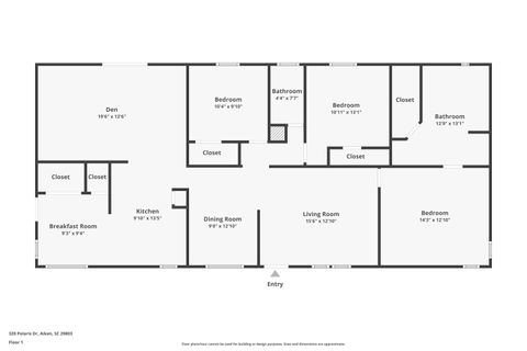 Tiny photo for 320 Polaris Drive, Aiken, SC 29803 (MLS # 550008)
