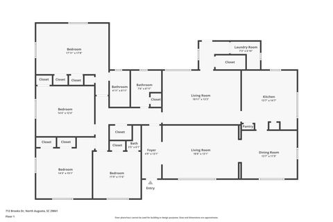 Tiny photo for 712 Brooks Drive, North Augusta, SC 29841 (MLS # 547800)