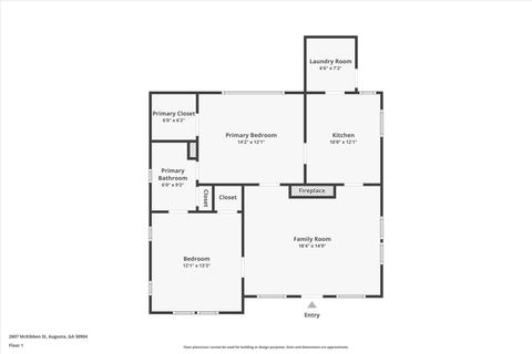 Tiny photo for 2607 Mckibben Street, Augusta, GA 30904 (MLS # 548205)