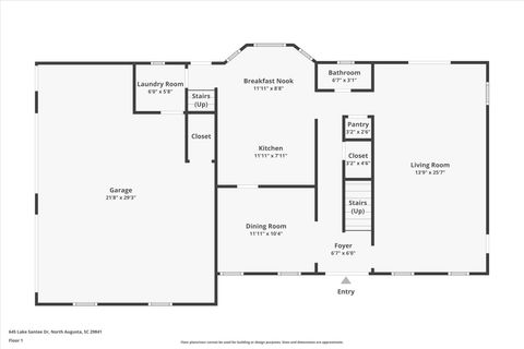 Tiny photo for 645 Lake Santee Drive, North Augusta, SC 29841 (MLS # 550139)