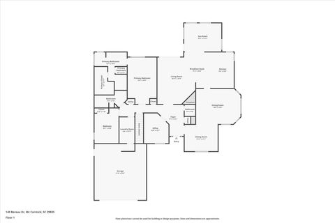 Tiny photo for 140 Bereau Drive, McCormick, SC 29835 (MLS # 547002)
