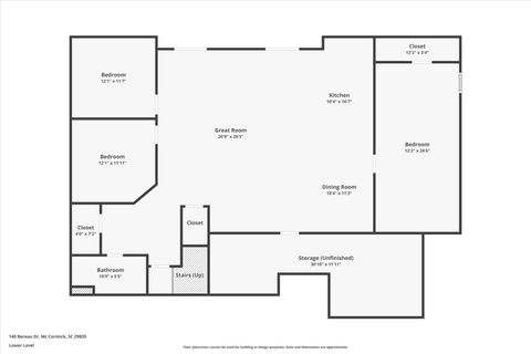 Tiny photo for 140 Bereau Drive, McCormick, SC 29835 (MLS # 547002)