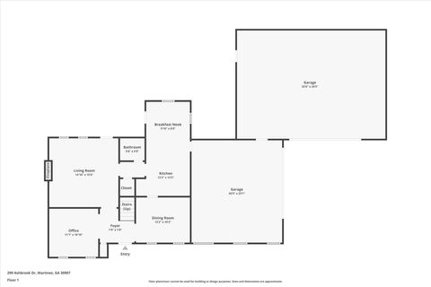 Tiny photo for 299 Ashbrook Drive, Martinez, GA 30907 (MLS # 547566)