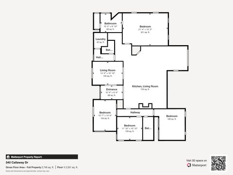 Tiny photo for 540 Callaway Drive, Graniteville, SC 29829 (MLS # 549915)