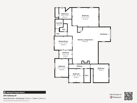 Tiny photo for 540 Callaway Drive, Graniteville, SC 29829 (MLS # 549915)