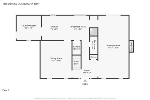 Tiny photo for 4223 Green Ivy Lane, Augusta, GA 30907 (MLS # 553168)