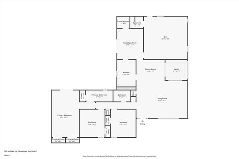 Tiny photo for 717 Hidden Lane, Martinez, GA 30907 (MLS # 546229)