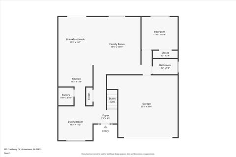 Tiny photo for 527 Cranberry Circle, Grovetown, GA 30813 (MLS # 546785)
