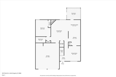 Tiny photo for 1057 Dietrich Lane, North Augusta, SC 29860 (MLS # 546845)