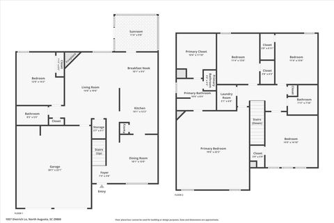 Tiny photo for 1057 Dietrich Lane, North Augusta, SC 29860 (MLS # 546845)