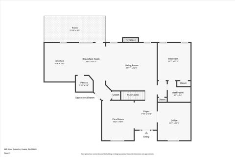 Tiny photo for 565 River Oaks Lane, Evans, GA 30809 (MLS # 550968)