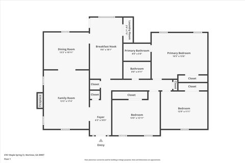 Tiny photo for 4761 Maple Spring Court, Martinez, GA 30907 (MLS # 545599)