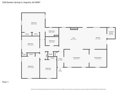 Tiny photo for 3320 Quaker Spring Court, Augusta, GA 30907 (MLS # 553083)