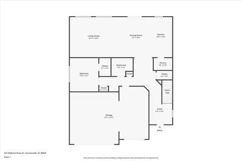 Tiny photo for 472 Midland Pines Drive, Graniteville, SC 29829 (MLS # 550085)