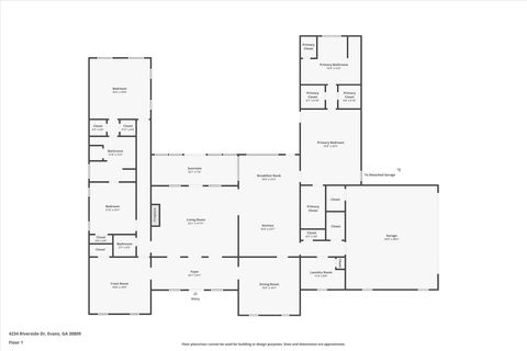 Tiny photo for 4234 Riverside Drive, Evans, GA 30809 (MLS # 546391)